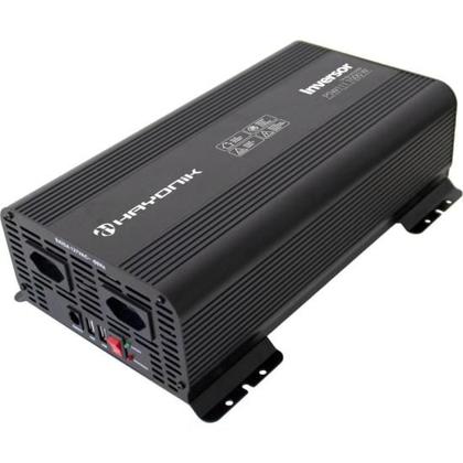 Imagem de Inversor Automotivo HAYONIK PSW111 Onda Senoidal 1000W 12V/127V