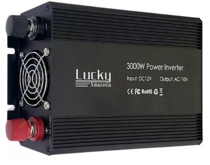 Imagem de Inversor Conversor Transformador Tensão 3000w 12v 110v 60hz