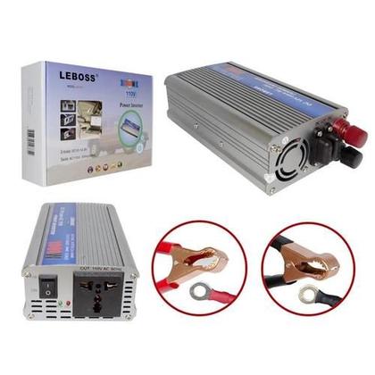 Imagem de Inversor conversor veicular c/ potência 1000w 12v p/ 220v - leboss