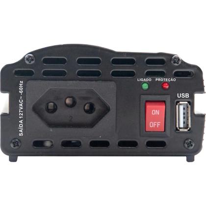 Imagem de Inversor de ONDA Modificada Hayonik MSW1103 300W 12V/127V USB