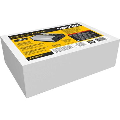 Imagem de Inversor De Potência 600 W 12 V Dc Para 220 V~ Vonder