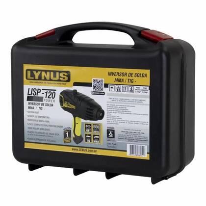Imagem de Inversor de Solda Lynus LISP-120 120a 220V Solda Até 3,25mm