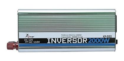 Imagem de Inversor de Tensão 12v 110v 2000w Knup KP550 com Saída USB