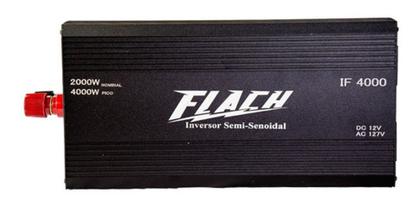Imagem de Inversor De Tensao - 12v/127v - 4000w Pico-2000w Nominal - Flach
