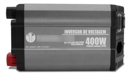 Imagem de Inversor De Tensão 400W 12v P/ 110V/220V Conversor de energia Entrada Usb Tech One