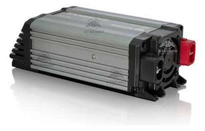 Imagem de Inversor De Tensão 400W 12v P/ 110V/220V Conversor de energia Entrada Usb Tech One