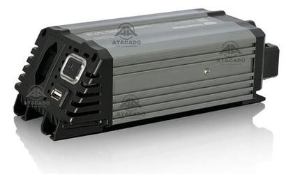 Imagem de Inversor De Tensão 400W 12v P/ 110V/220V Conversor de energia Entrada Usb Tech One