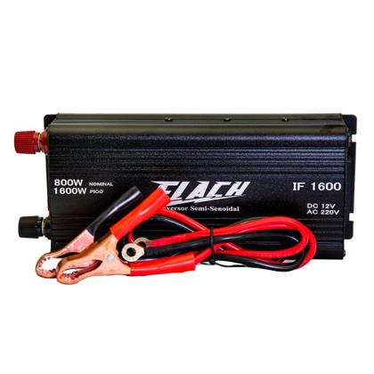 Imagem de Inversor de Tensão IF1600 - 12v/220v - 800W Nominal 1600W Pico