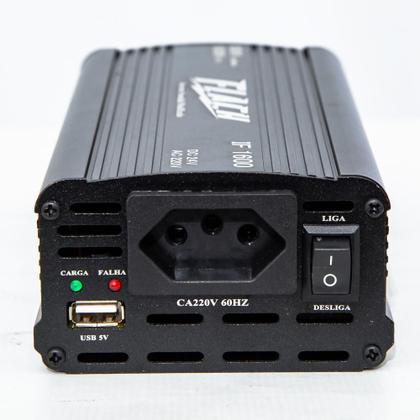 Imagem de Inversor de Tensão IF1600 - 24v/220v - 800W Nominal 1600W Pico