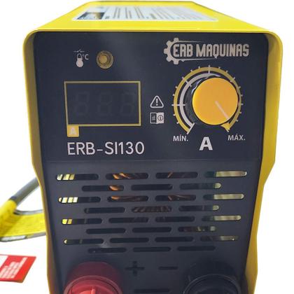 Imagem de Inversor Maquina Solda 130A Bivolt Display Digital Tocha Tig