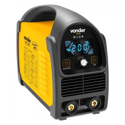 Imagem de Inversor para solda com eletrodo e TIG, com display LED, bivolt 127V e 220V , RIV 228, Vonder - 6878228000