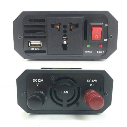 Imagem de Inversor Tensão 1000w 12v Para 220v Veicular Transformador Conversor Com Tomada Padrão e Usb