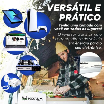 Imagem de Inversor Tensão 3000W 12V P/ Tomada 220V Usb Conversor Carro