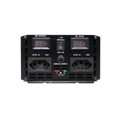Imagem de Inversor Tensão, Nobreak + Carregador Bateria 12v/127v 3000w de Pico Flach Ifpn3000-3