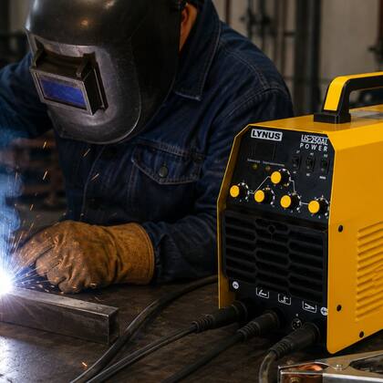 Imagem de Inversora de solda aluminio lis-250al 220v lynus