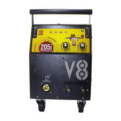 Imagem de Inversora De Solda Multiprocesso 205A - V8 Brasil (220V)