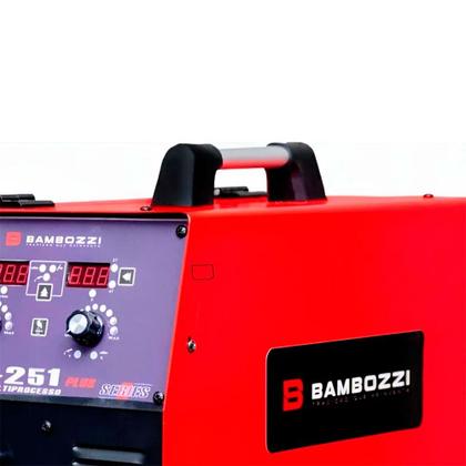 Inversora de solda Multiprocesso 250A para Mig e eletrodo