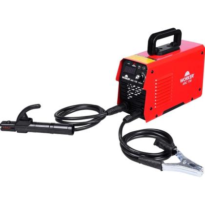 Imagem de Inversora de Solda TIG ARC130A com Porta Eletrodo Bivolt Worker