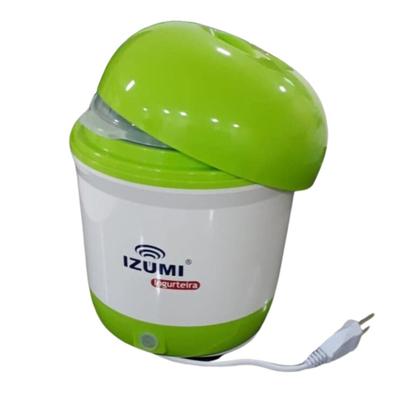 Imagem de Iogurteira Elétrica Bivolt Verde + 4 Pote Izumi