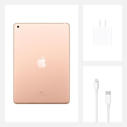 iPad 8 Apple, Tela Retina 10.2”, 32GB, Dourado, Wi-Fi - MYLC2BZ/A