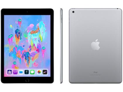 iPad 9,7” 6ª Geração Apple Wi-Fi 128GB - Cinza Espacial - Apple