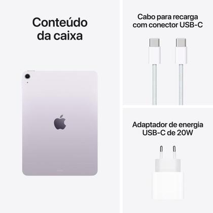 Imagem de iPad Air de 11 polegadas Wi-Fi de 256GB - Roxo (M4)
