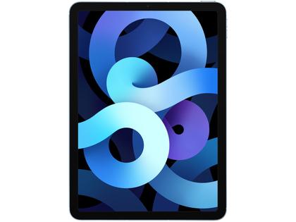 iPad Air Tela 10,9” 4ª Geração Apple Wi-Fi + Cellular 256GB Azul