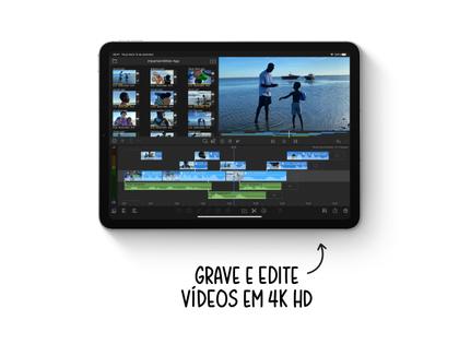 iPad Air Tela 10,9” 4ª Geração Apple Wi-Fi + Cellular 64GB