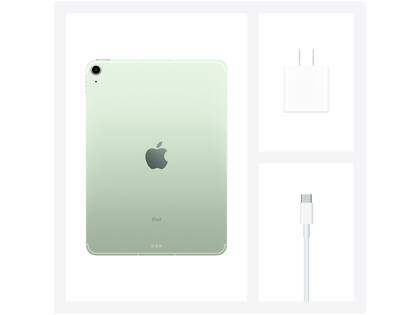 iPad Air Tela 10,9” 4ª Geração Apple Wi-Fi + Cellular 64GB - Verde