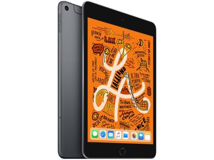 iPad Mini 7,9” 5ª Geração Wi-Fi + Cellular 64GB - Cinza Espacial