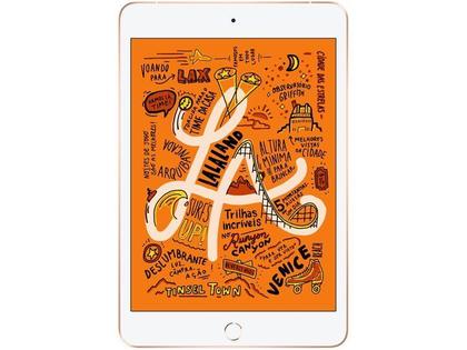 iPad Mini 7,9” 5ª Geração Wi-Fi + Cellular 64GB - Dourado - Apple