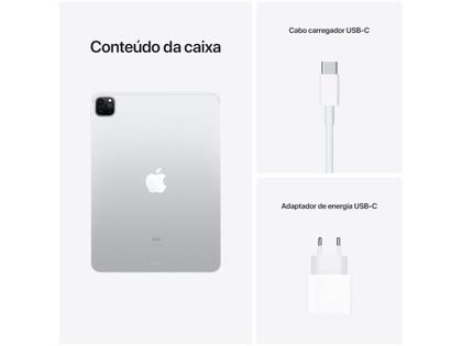 iPad Pro 11” Apple M1 Wi-Fi 256GB - Prateado - Apple iPad