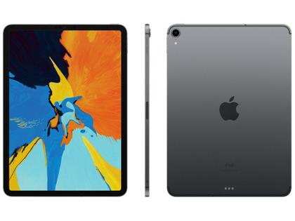 iPad Pro 11” Apple Wi-Fi + Cellular 256GB - Cinza Espacial - iPad