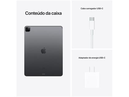 iPad Pro 12,9” Apple M1 Wi-Fi 2T - Cinza Espacial - Apple iPad
