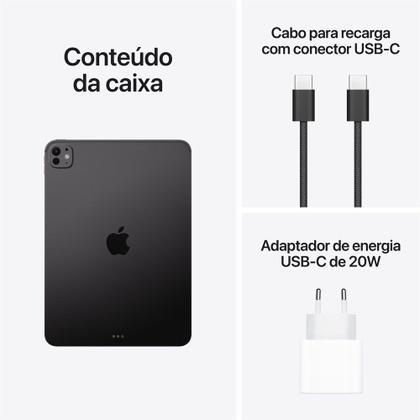 Imagem de iPad Pro de 11" Chip M5, Wi-Fi, 2TB, Câmera 12MP. Vidro Nano-Texture, Preto-espacial - MDWW4BZ/A