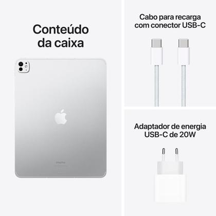 iPad Pro de 13 polegadas Wi-Fi + Cellular 2TB com vidro nano