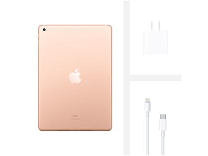 iPad Tela 10,2” 8ª Geração Apple Wi-Fi 128GB - Dourado - Apple