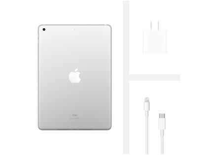 iPad Tela 10,2” 8ª Geração Apple Wi-Fi 128GB - Prateado - Apple