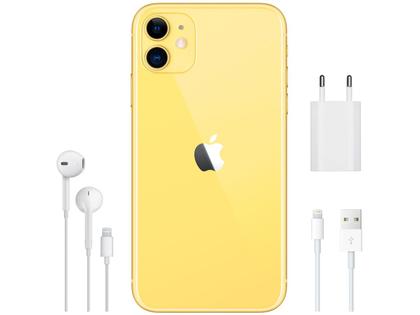iPhone 11 Apple 128GB Amarelo 6,1” 12MP iOS - iPhone - Magazine Luiza