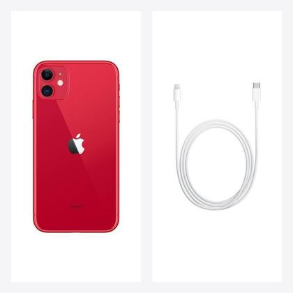 iPhone 11 Apple (PRODUCT) Vermelho, 128GB Desbloqueado - MHDK3BR/A