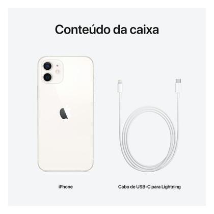 iPhone 12 Apple Branco, 64GB Desbloqueado - MGJ63BR/A - iPhone 12