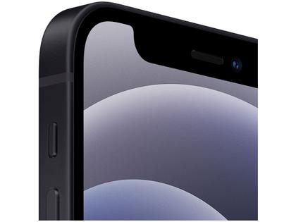 iPhone 12 Mini Apple 64GB Preto 5,4” - Câm. Dupla 12MP iOS
