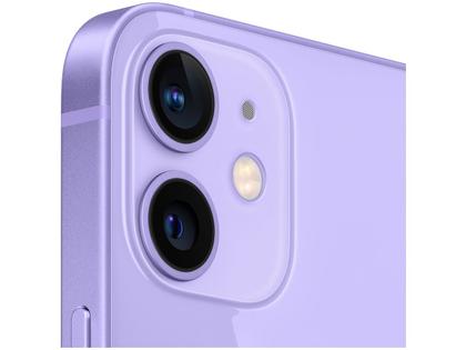 iPhone 12 Mini Apple 64GB Roxo Tela 5,4” 12 MP iOS - iPhone 12