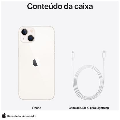 Apple iPhone 13 ホワイト 6.1インチ iPhone 13 Apple (128GB) Estelar, Tela de 6,1