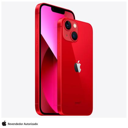 iPhone 13 Apple (128GB) Vermelho, Tela de 6,1", 5G e Câmera Dupla de 12MP Imagem de iPhone 13 Apple (128GB) Vermelho, Tela de 6,1", 5G e Câmera Dupla de 12MP