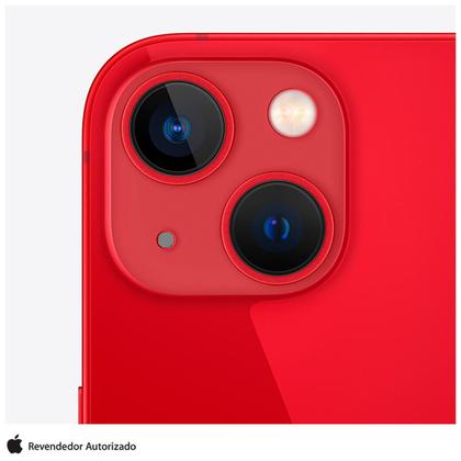 iPhone 13 Apple (128GB) Vermelho, Tela de 6,1", 5G e Câmera Dupla de 12MP Imagem de iPhone 13 Apple (128GB) Vermelho, Tela de 6,1", 5G e Câmera Dupla de 12MP
