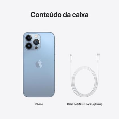 iPhone 13 Pro Apple 128GB Sierra Blue Desbloqueado - MLVD3BZ/A
