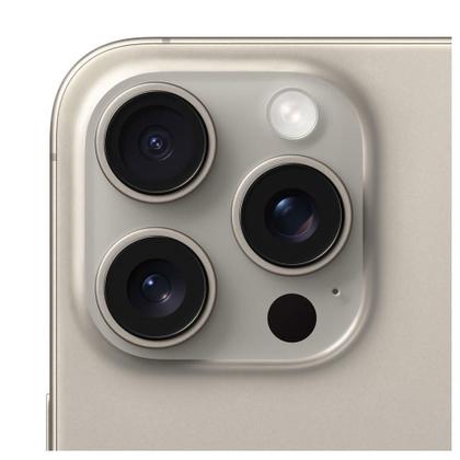 iPhone 15 Pro Max Apple (256GB) Titânio Natural, Tela de 6,7