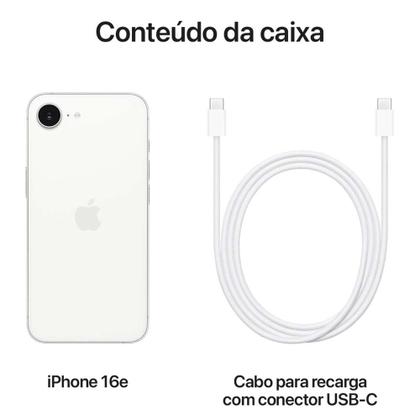 iPhone 16e Apple (512GB) Branco, Tela de 6,1