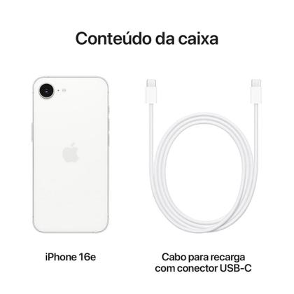 iPhone 16E Apple 512GB, Câmera 48MP, Tela Super Retina XDR 6,1